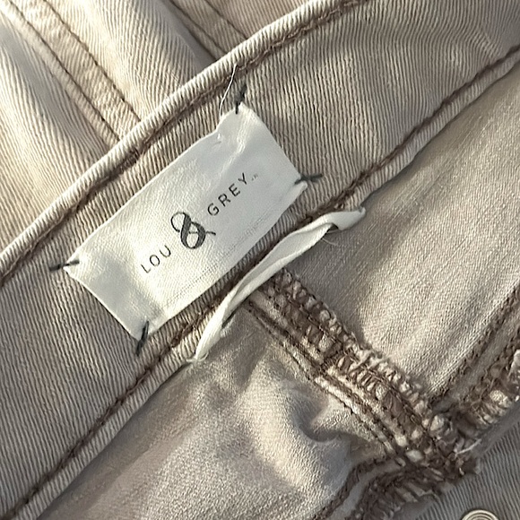 Lou & Grey jeans - Size 27 - women’s light khaki / off white pants / jeans - Picture 5 of 8